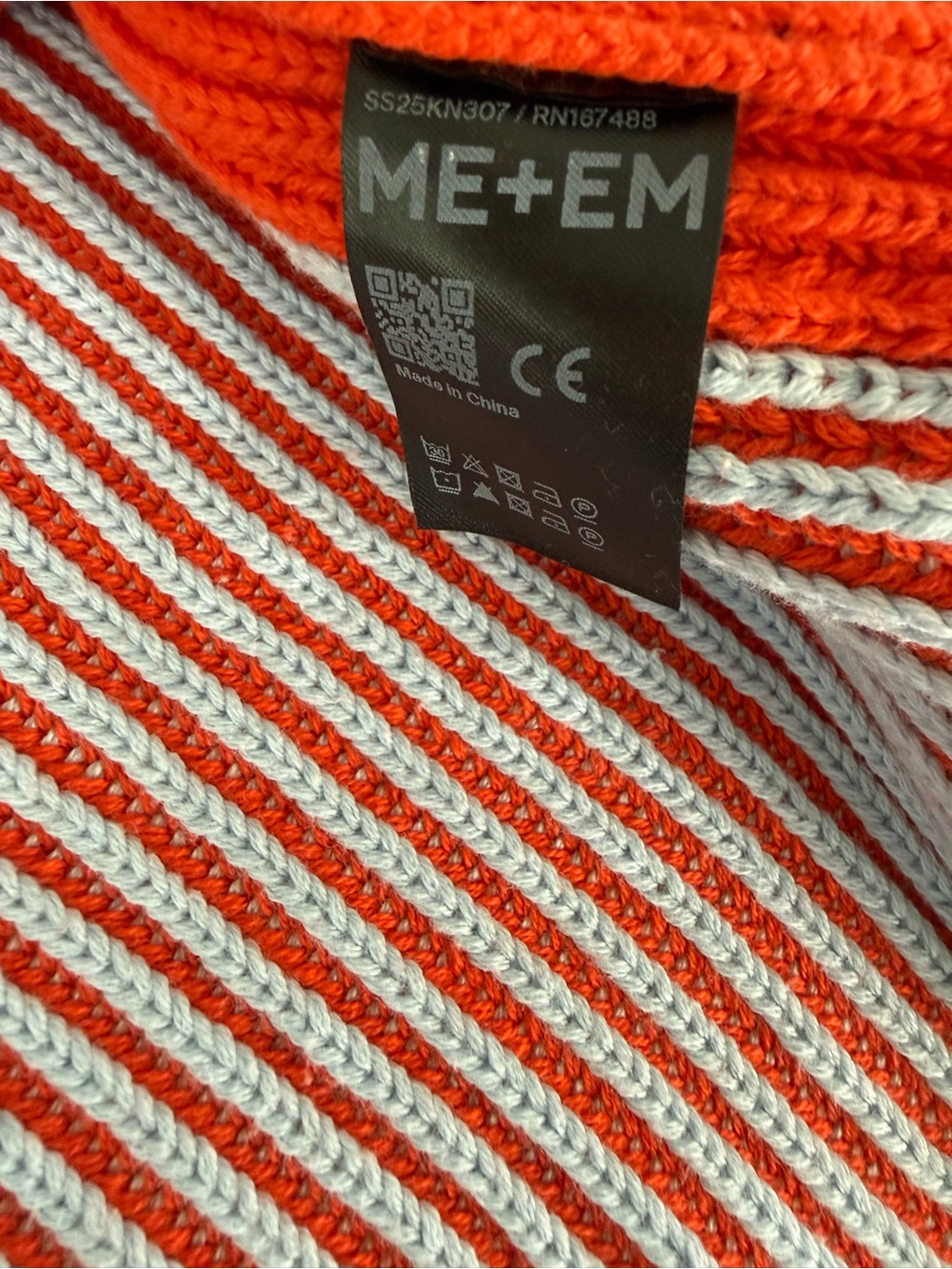 ME+EM Contrast Rib Cardigan - Picture 11 of 13